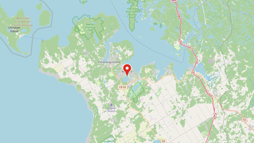 Map of our service area