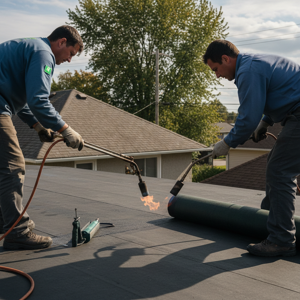 Flat Roofing Services in Midland, ON